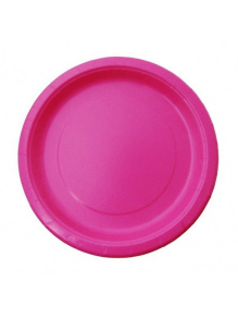 Talerzyki Hot Pink (8 szt.)