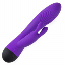 Wibrator Penis z wibracją Wibrujące dildo Stymulator Dual G-Spot V6