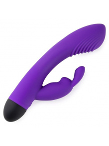 Wibrator Penis z wibracją Wibrujące dildo Stymulator Dual G-Spot V6